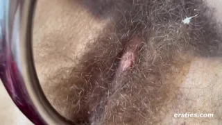 Extra hairy amateur teen hot solo